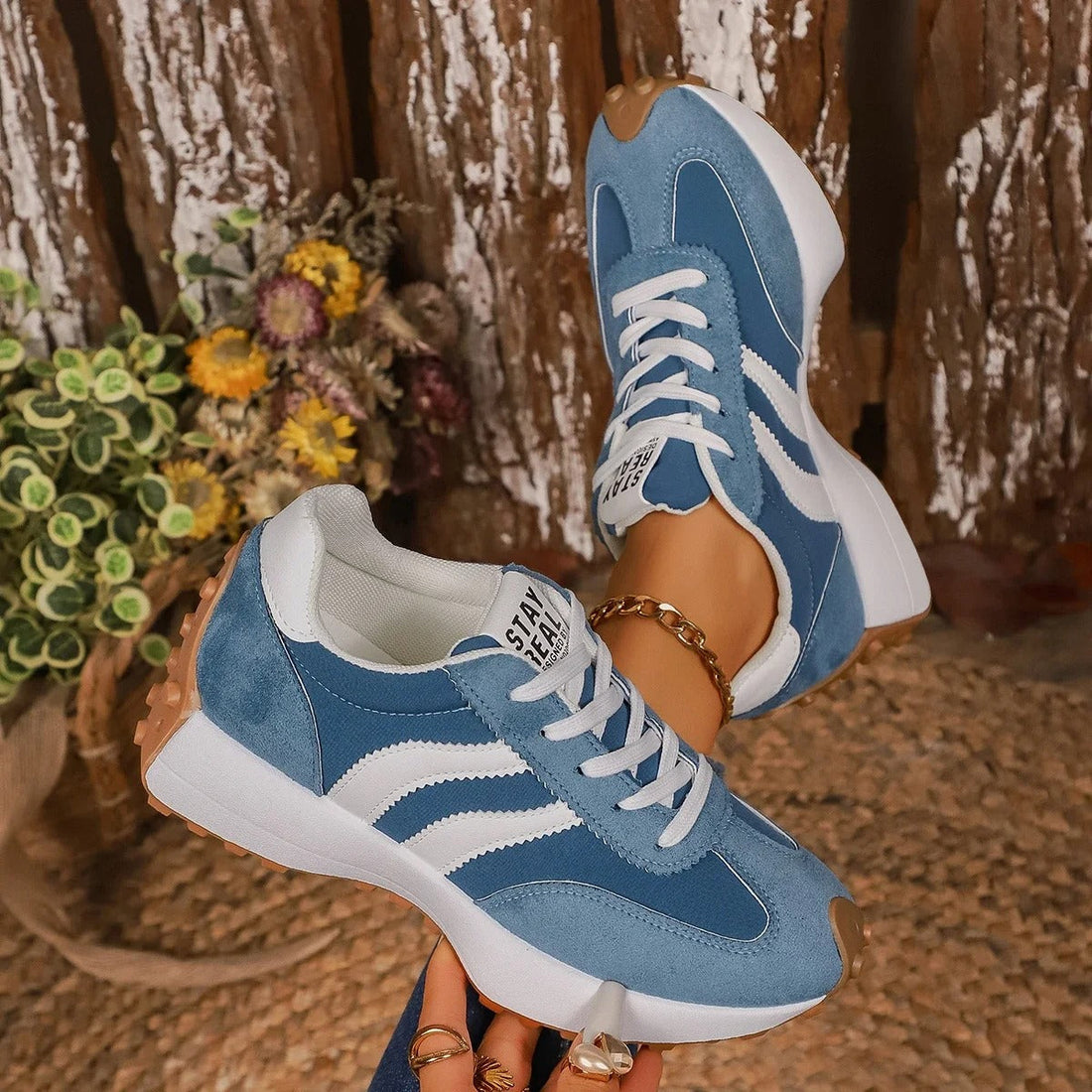 Norello™ AzureStride Luxe Sneakers